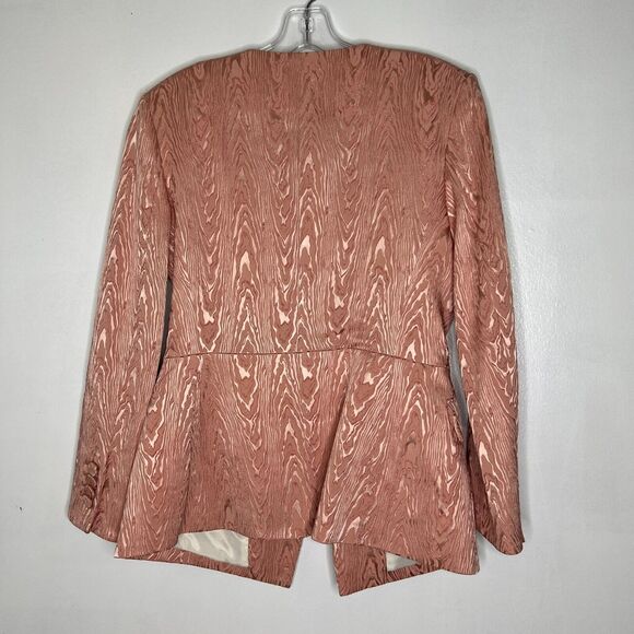 Veronica Beard Eris Women's Textured Blazer Suit Jacket Blush Pink Size 8 NEW - Picture 11 of 13